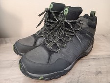 Men's Merrell Concordia Mid-Height Hiking Boots Black / Gray / Willow Size 10.5