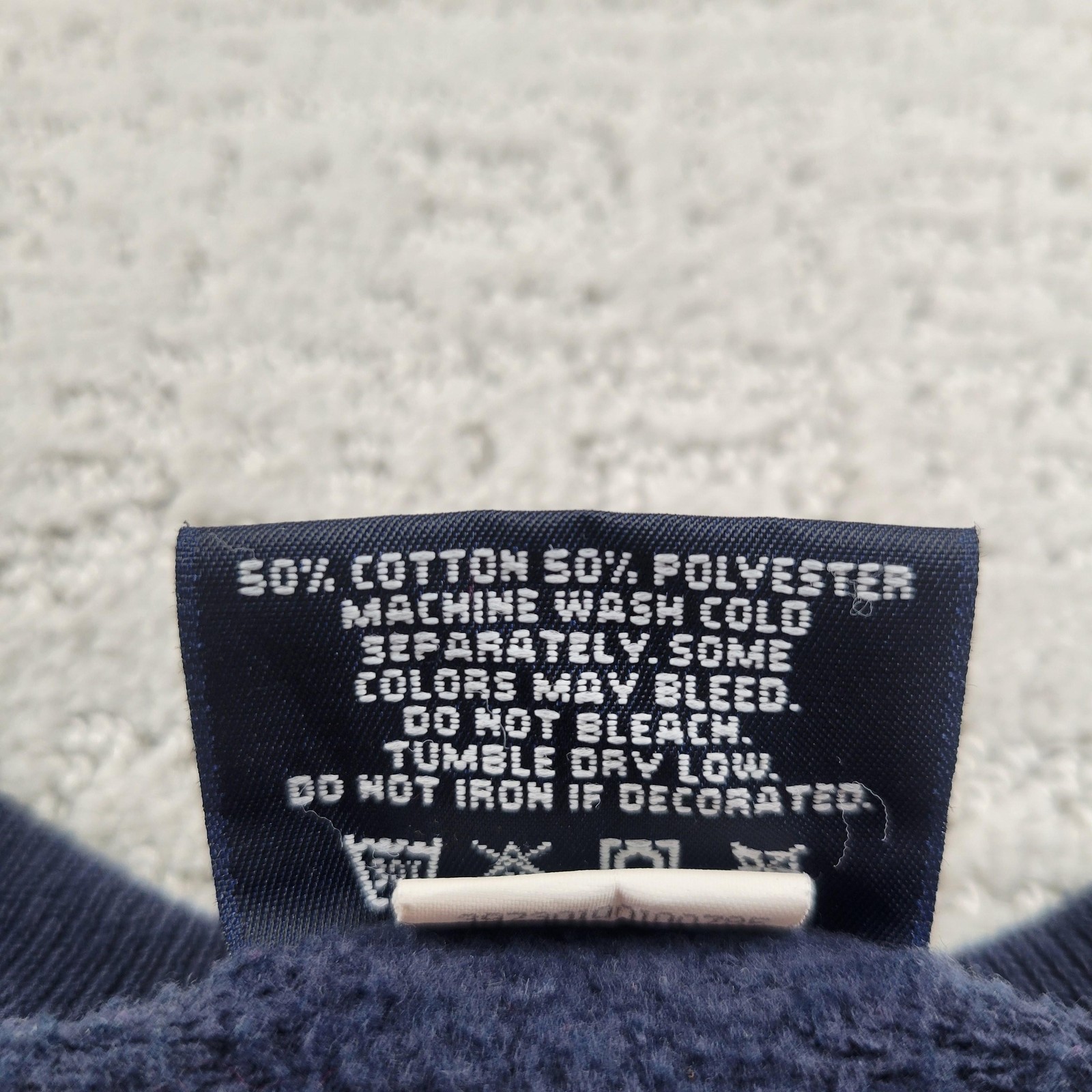 Vintage Jansport Azusa Pacific University Sweatshirt Mens Large Navy USA 90s