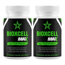 (2 Pack) Bio X Cell Pills for Men BioXCell Advanced Male Support Supplement 60ct