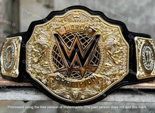 New World Heavyweight Championship Belt Adult Size Replica Title Belt Die 6MM