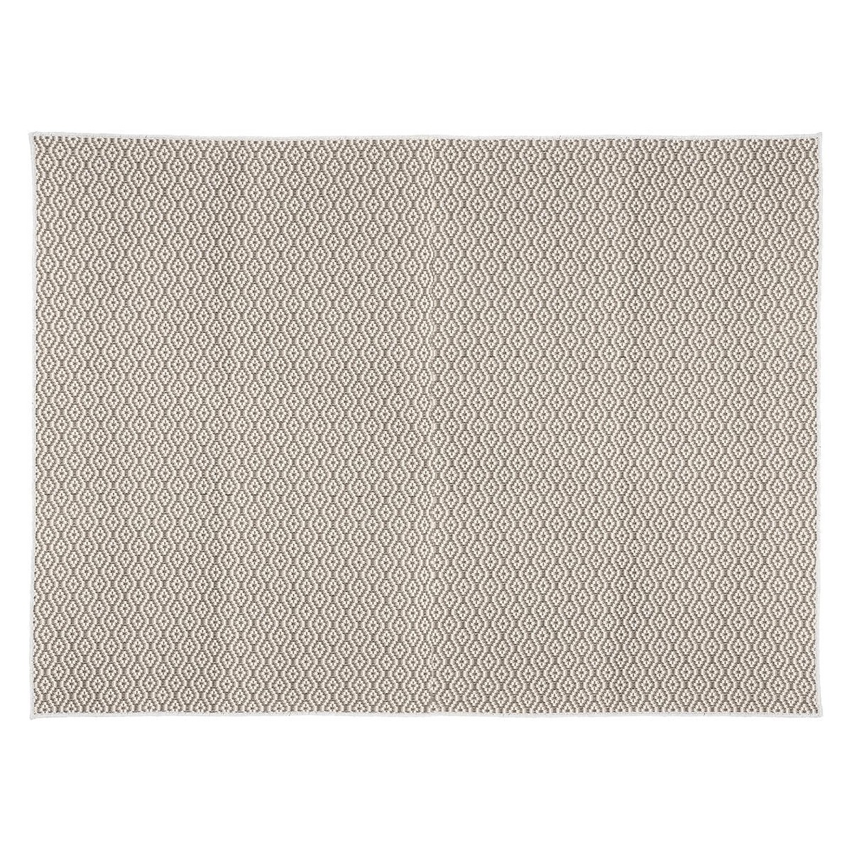 Tapis Row en lin beige 120x170 facile à nettoyer au quotidien