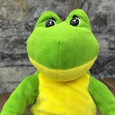 Vintage Gotta Getta Gund Flash The Frog Plush Stuffed Animal