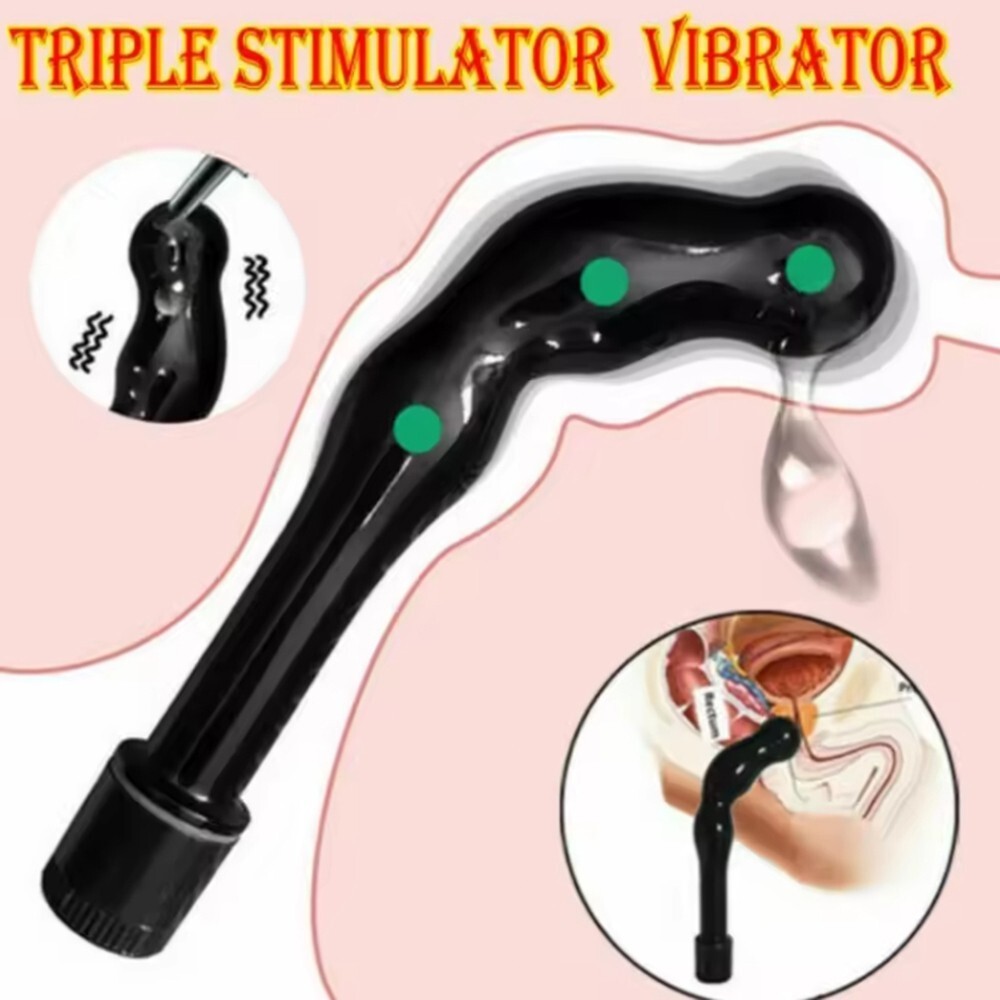 Anal Beads Vibrating Butt Plug with G Spot Stimulator and Prostate Massager for Men and Women