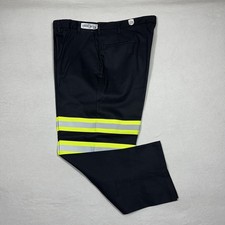 Cintas Uniform Comfort Flex High Visibility Safety Work Pants Men 48x30 Gray NEW