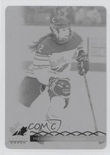 2017 Team Canada Juniors Printing Plate Black 1/1 Meaghan Mikkelson #32 0c3