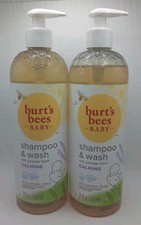 2PK Burts Bees Baby Shampoo  Wash W Lavender Scent Calming  21 FL OZ EA  READ