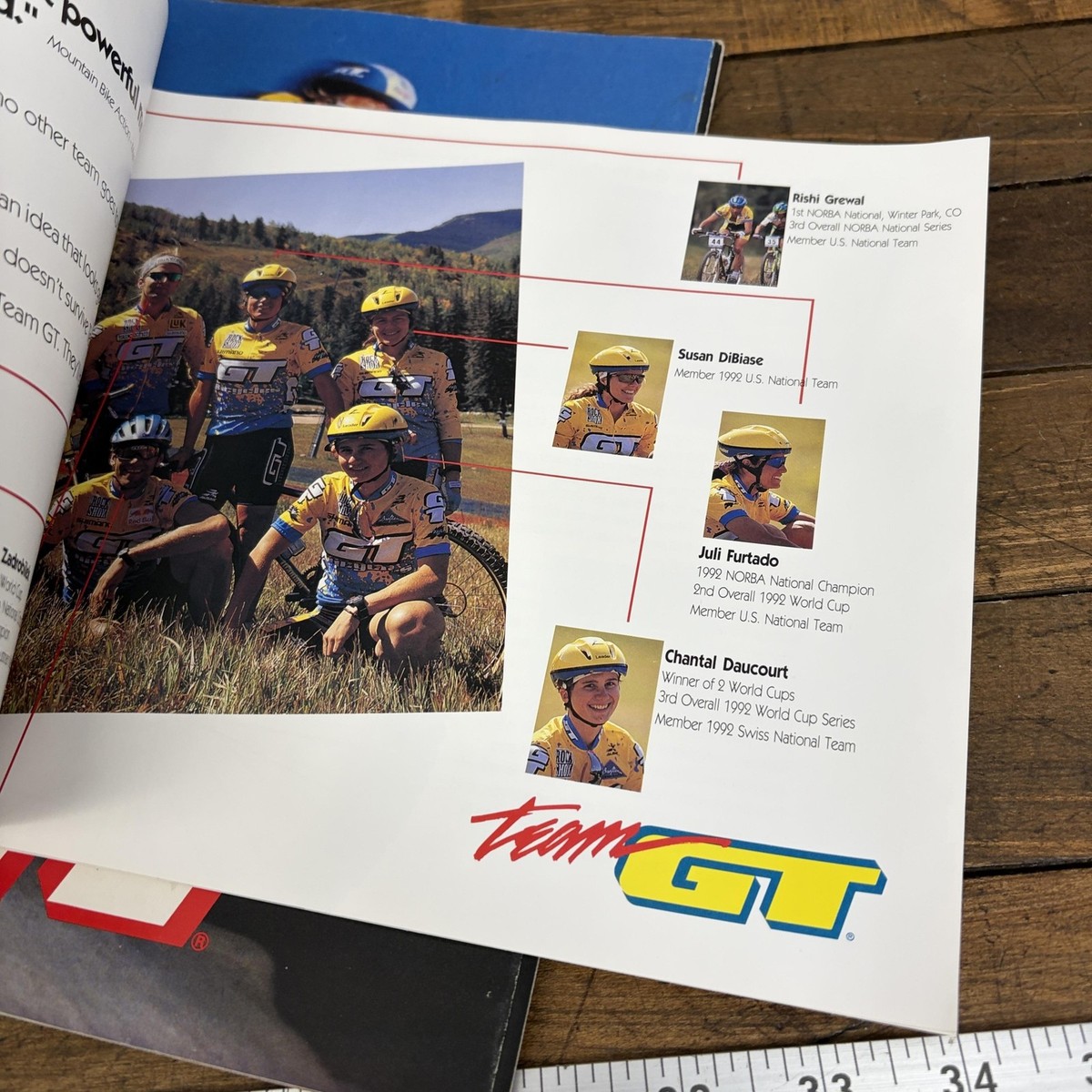 Vintage 1992 1993 GT Mountain Bicycles Catalog All Terra Zaskar