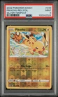 2022 Pokemon SWSH Silver Tempest Pikachu 049/195 Reverse Holo Psa 9 Mint