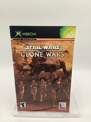 Star Wars The Clone Wars Xbox MANUAL ONLY