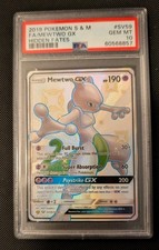 2019 [PSA 10] 2018 Pokemon Japanese Ultra Shiny #SV59 FULL ART/MEWTWO GX PSA 10