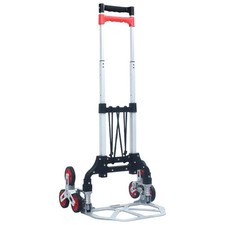 Foldable Stair Transport Trolley Aluminium 70 kg capacity
