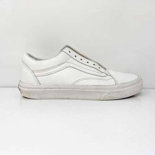 Scarpe sneakers casual Vans unisex classiche 721356 bianche taglia M 6 W 7 5