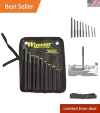 Compact Roll Pin Starter Punch Set   9 Tools for Easy and Accurate Gunsmithing