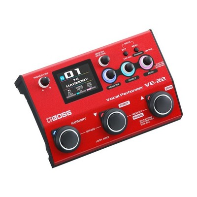 BOSS VE-22 Vocal Performer Processor Effects Harmony Live Streaming Genuine