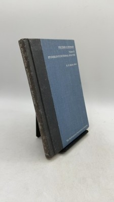 Studies in Functional Analysis R. G. Bartle, editor Hardcover 1980