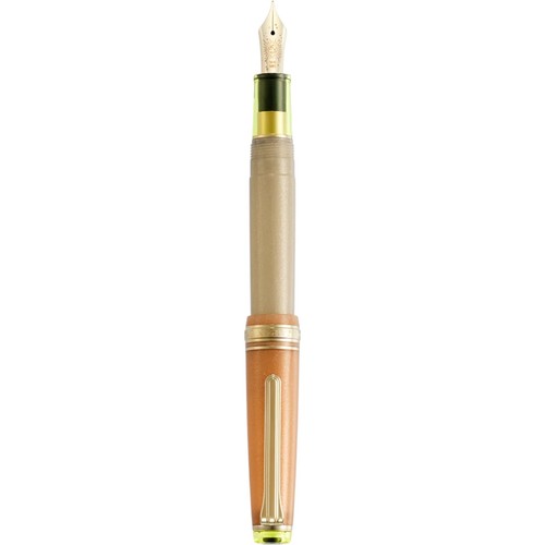 Sailor Professional Gear Slim 14K Fountain Pen Celestial Series SUN MF Nib - Picture 4 of 8