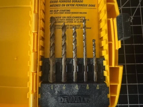 Lote de 3 conjuntos de bits – Dewalt 21 peças, conjunto inicial de 5 peças e kit de acessórios Workforce 34 peças - Imagem 4 de 4