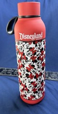 Disneyland Minnie Mouse Water Bottle 21oz Red Stainless Steel