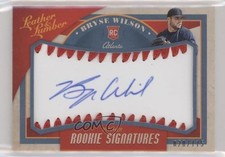 2019 Leather & Lumber Rookie Signatures Baseball /175 Bryse Wilson #144 Auto fm0