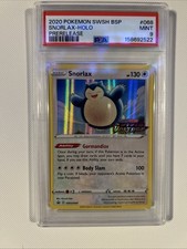 Snorlax - (Prerelease) SWSH068 SWSH: Carte Promo Spada e Scudo Holo PSA Mint 9