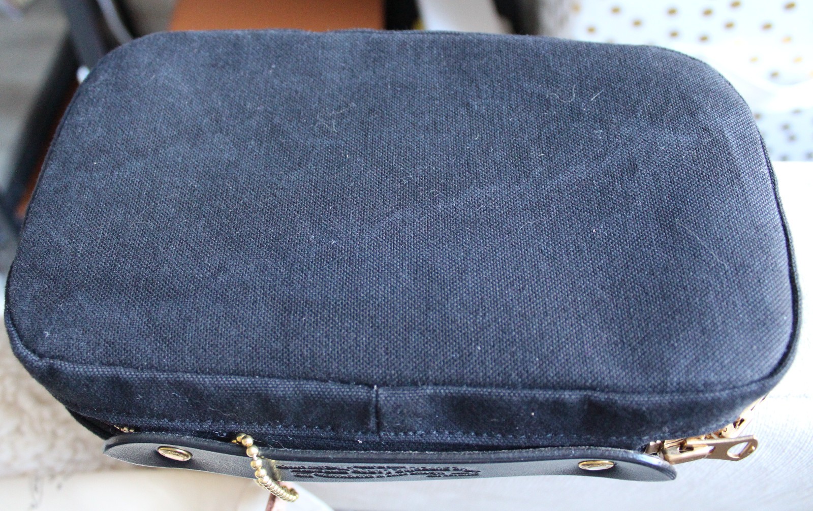 The Superior Labor (TSL) Medium Canvas Mission Case Black (GENTLY USED)