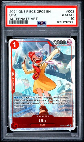 Uta (Parallel) graded PSA 10 for sale on eBay