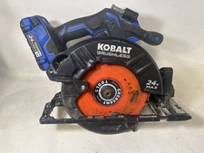 KOBALT KXCS 124B-03 24V 7-1/4" CORDLESS BRUSHLESS CIRCULAR SAW w/ 2.0AH BATTERY