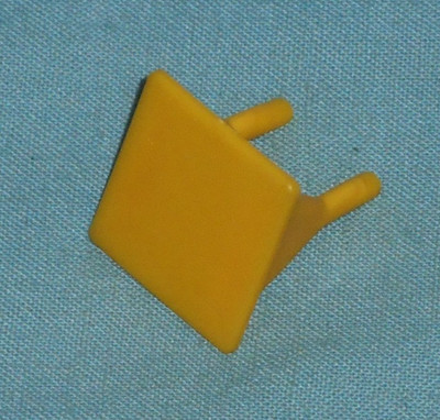 original G2 Transformers yellow SCRAPPER CANOPY part Devastator