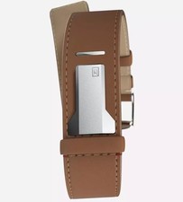 Klokers Straight Caramel Leather 22mm Strap KLINK-04-LC12