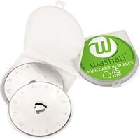 10 Stk. Washati® Extra Scharfe Ersatzklingen FüR Rollschneider 45 Mm, Rundklinge