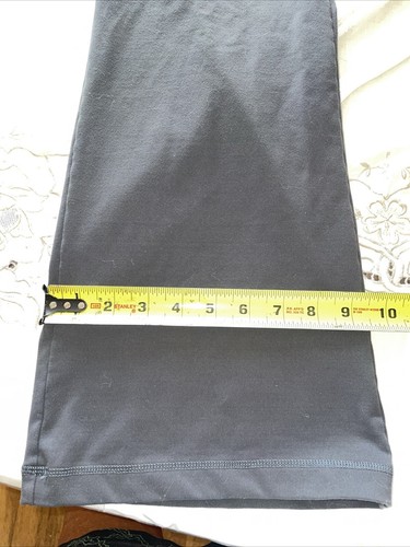 Victoria’s Secret VSX flare fit jogger Yoga pants Pink Grey Medium - Picture 7 of 15