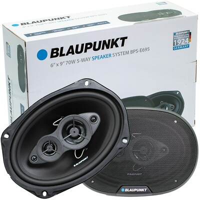 2x Blaupunkt BPS-E695 6x9'' 5-Way Coaxial Car Speakers 140W Max Power - 1 Pair