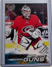 2022-23 Upper Deck Series 1 Young Guns Jack LaFontaine 236 Carolina Hurricanes