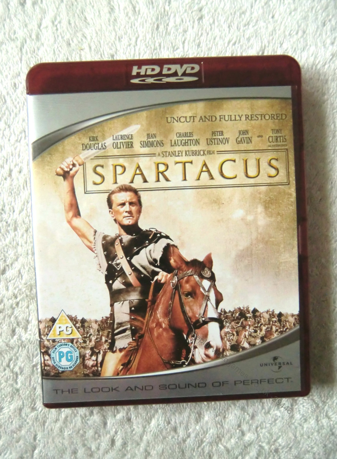 29446 HD DVD - Spartacus  2007  825 313 5