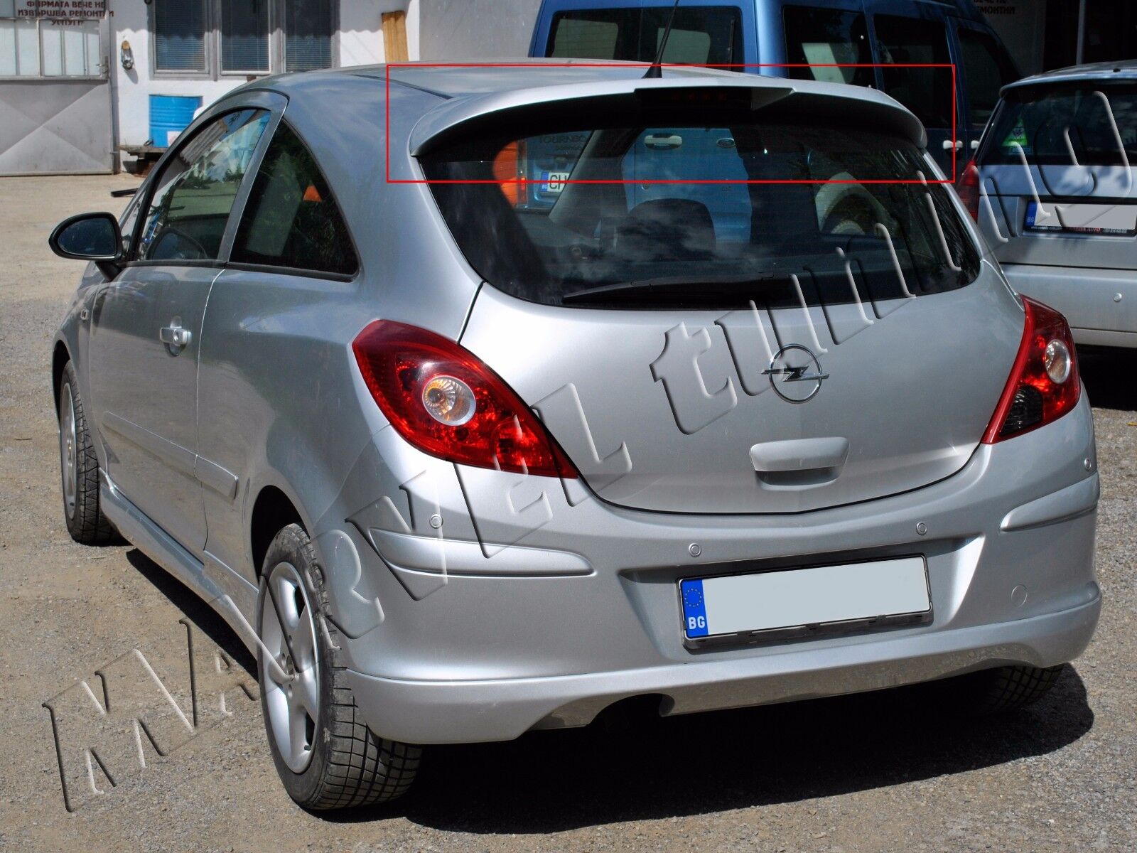 OPEL CORSA D OPC 2006-2014 3D ROOF WING TUNING SOBMART