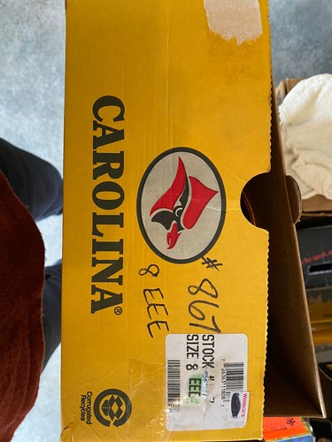 Carolina Work Boots. Men’s. Multiple Sizes. Brown. Model 867 - Picture 7 of 12