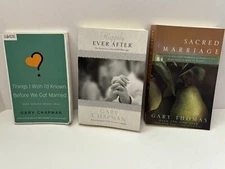 Marriage Help Lot Of 3 Gary Chapman x2 & Gary Thomas See Description For Titles