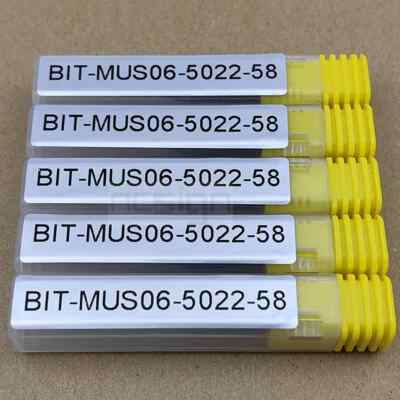 5x ESKO CNC Up Cut Bits BIT-MUS06-5022-58 End Mill Kongsberg G42443598 Milling