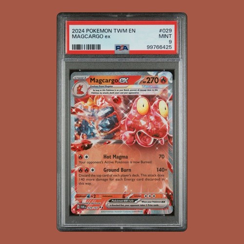 2024 POKEMON TWM EN 029 Magcargo ex