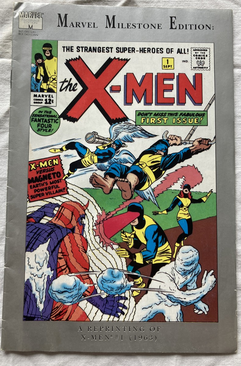 X-MEN #1 Reprint - Marvel Milestone Edition of Sept. 1963 First