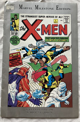 X-MEN #1 Reprint - Marvel Milestone Edition of Sept. 1963 First