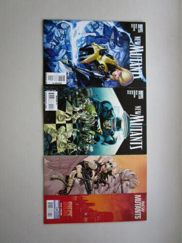 New Mutants 9-11 (2010, Marvel) Cannonball, Magik, Karma, Sunspot, Warlock - Afbeelding 1 van 12