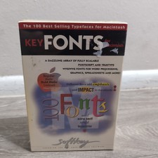 Softkey Key Fonts for Macintosh Apple Floppie...