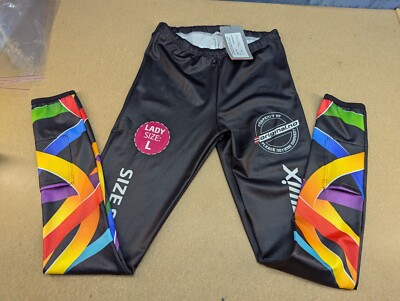 Swix Nordic X Cross Country Ski Pants Womens Size L Ladies Tights