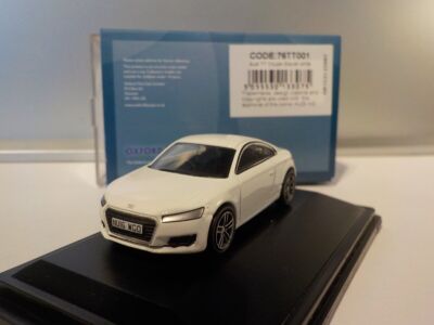 Audi TT Coupé - Gletscherweiß, Oxford Druckguss 1/76 Neuwertig, OXF 76TT001