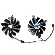 One Pair of Cooling Fans for XFX RX57005700XT 8GB THICC II Overseas Edition