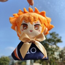 Puppet Plush Doll Haikyuu  Cosplay Shoyo Hinata Original Toy Keychain Gift 12cm