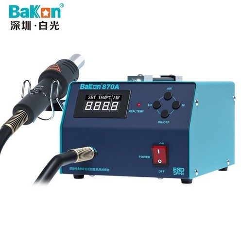 Bakon BK870A Hot Air SMD Rework desoldering station - 第 1/7 張圖片