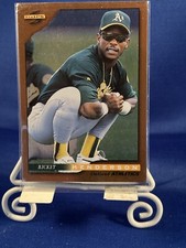 1996 Score Dugout Collection Series 1 #10 Rickey Henderson