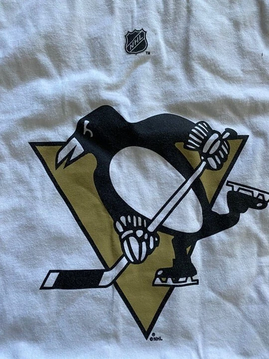 Camisa Reebok Pittsburgh Penguins Mario Lemieux #66 NHL (XL) Foto 2 de 4